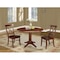 International Concepts Round 42 in Round Top Pedestal Table with 2 Chairs, Espresso, 42 W, 42 L, 30.3 in H, Wood, Espresso K581-42DPT-27-C613-2 - alternate 6
